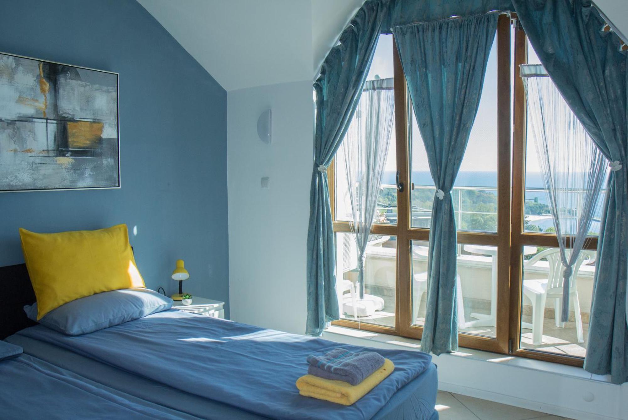 Black Sea Narcissus - Quiet Studio With Amazing Sea View Варна Екстериор снимка